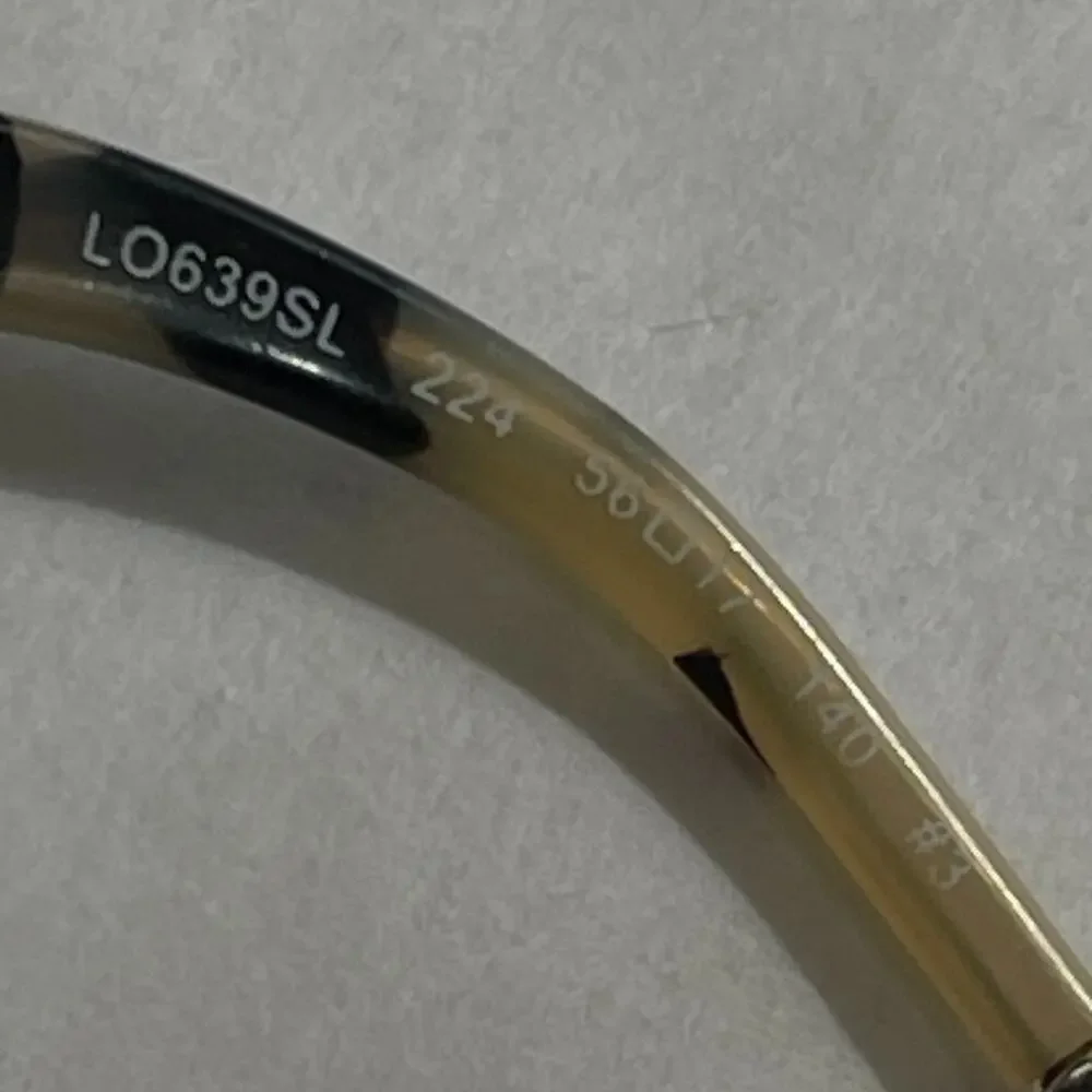 Longchamp LO639SL 224 Eyeglass Frames Only 56-17-140mm Sunglasses Black Tortoise